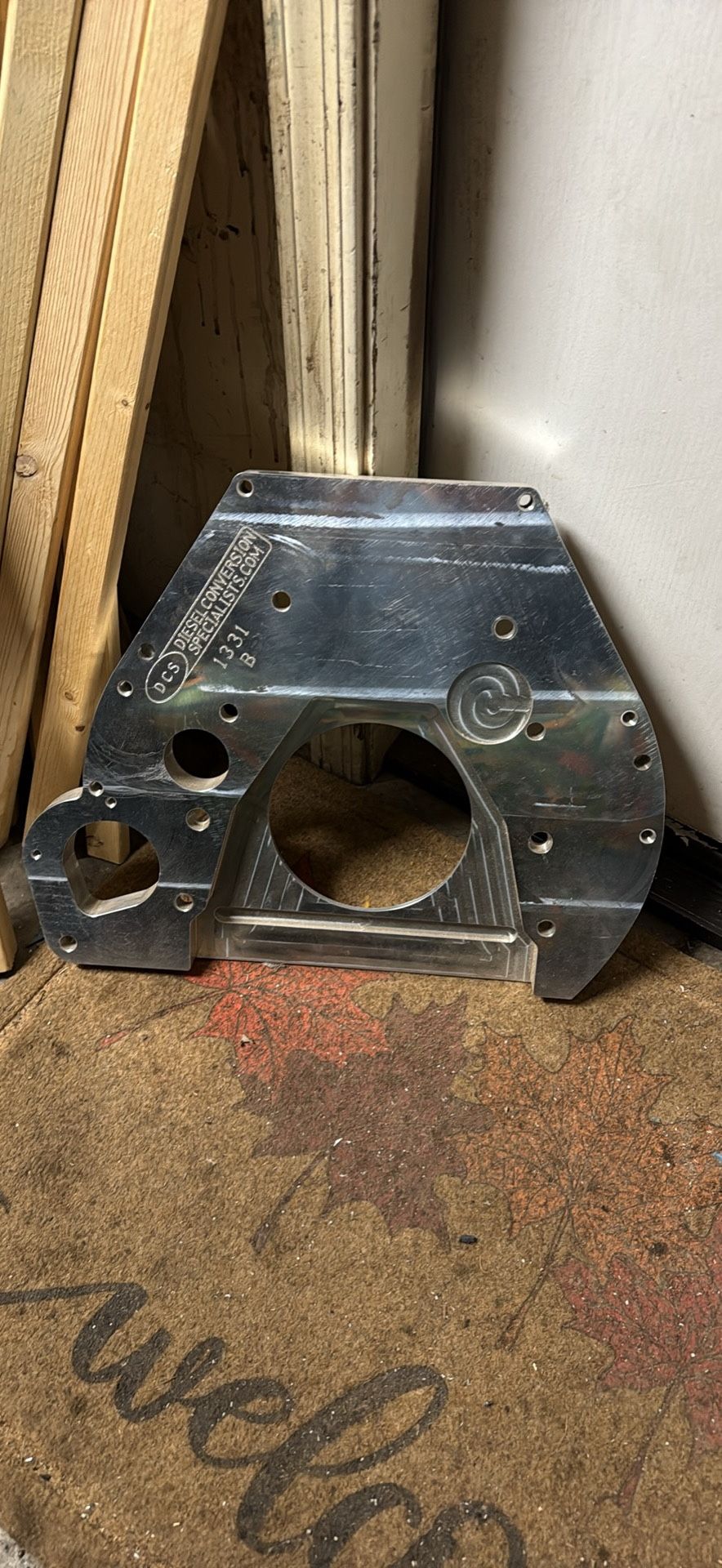 Adapter Plate: Cummins® 4BT ( ZF-5/E4OD )