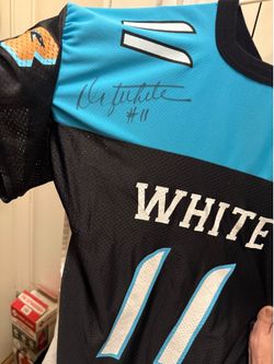 2 Autographed Arizona Rattlers #11 Danny White Jersey