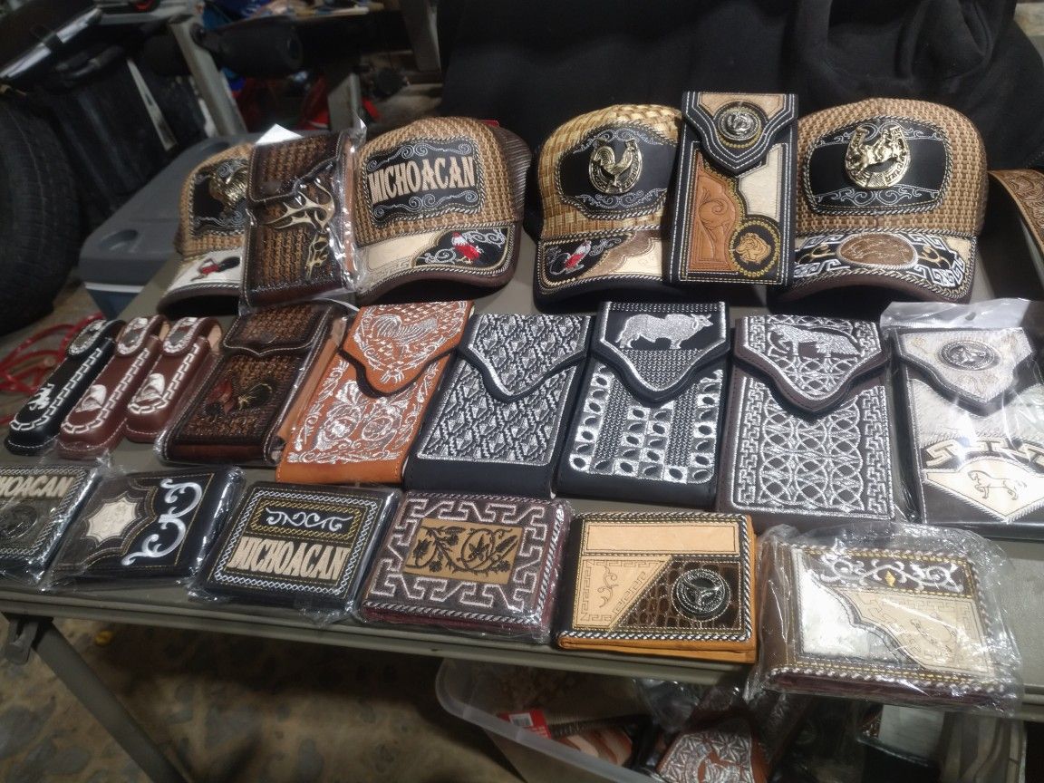 Cintos Vaqueros/Cowboy Leather Belts, Fundas De Celular