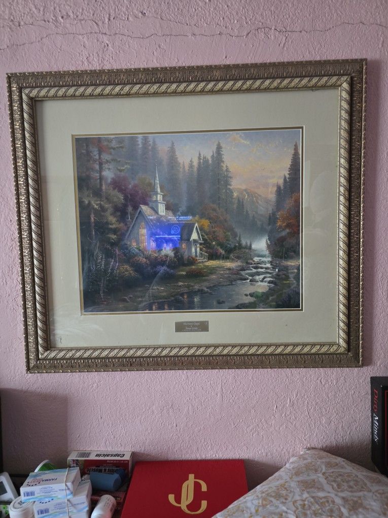 The Forest Chapel Painting