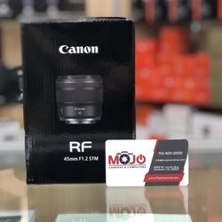 Canon RF 45 F/1.2