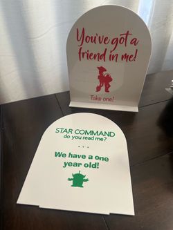 Toy Story Signs