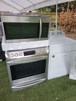 LG Electric Oven and microwave