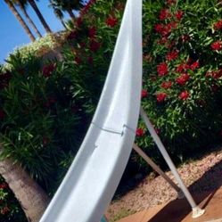 Fiberglass Slide Only(no Ladder)