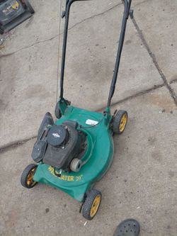 Weed eater lawn mower