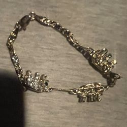 Tri Tone Gold Valentino Bracelet 