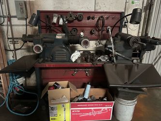 AMMCO 4000 DISC & DRUM BRAKE LATHE WITH TABLE -