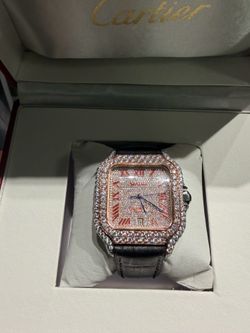 Moissanite watch
