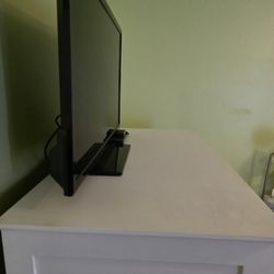 Large White Wood Cabinet