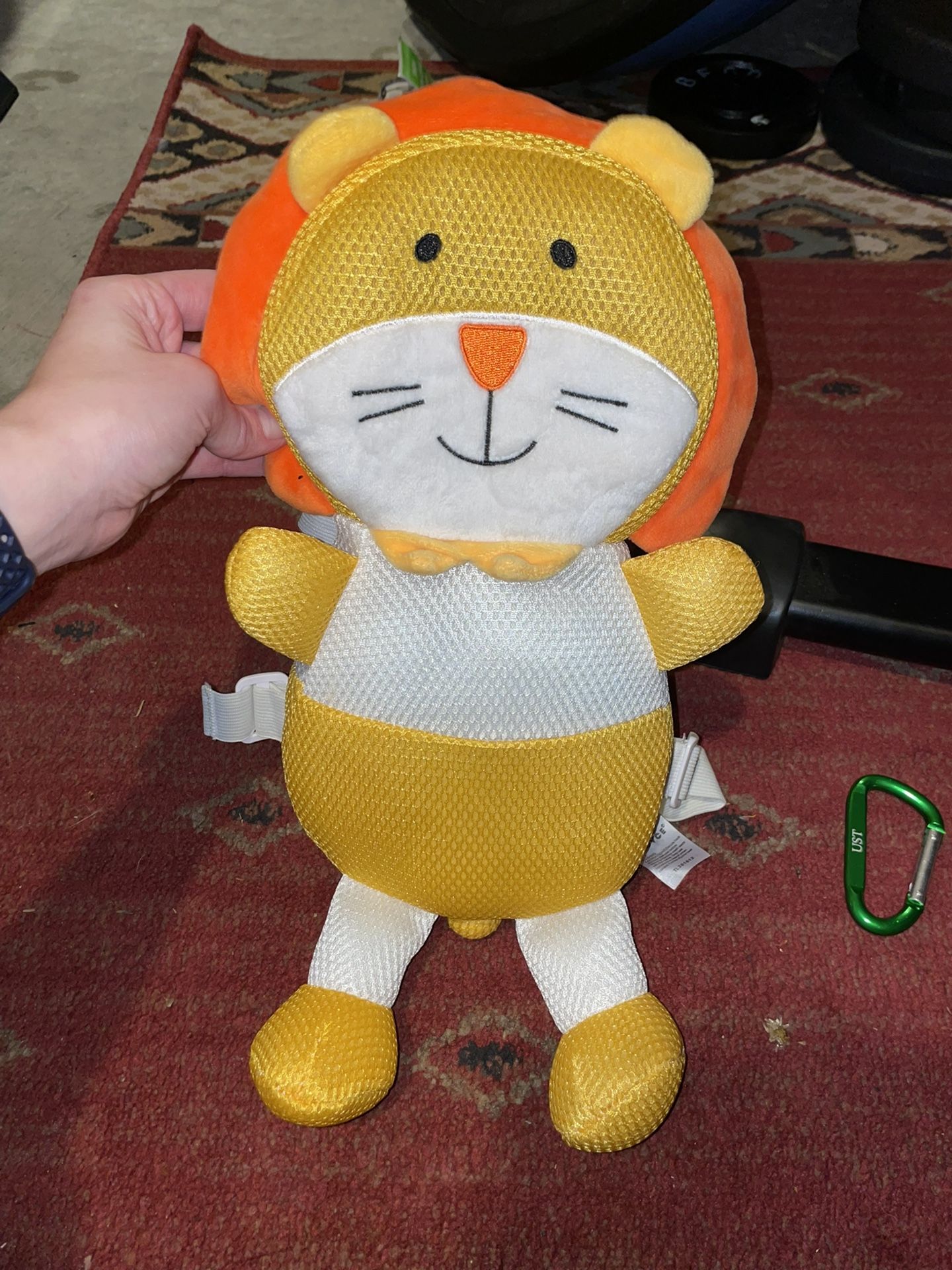 Lion Backpack Fall Baby Pillow