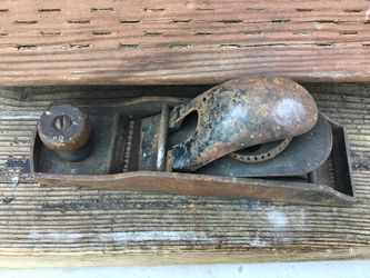 Vintage Cast Iron Hand Plane