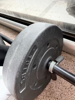 Weights/gym equipment/barbbells