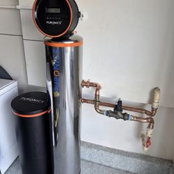 New Whole House Water Filtration + Softener System - Alkaline RO - Professional Installation