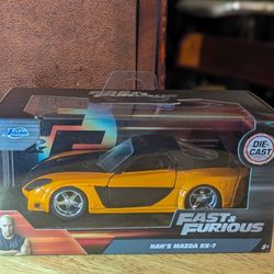 Jada Fast And Furious HAN'S MAZDA RX-7 SCALE 1:32