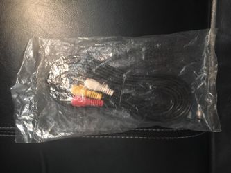 $4......... BRAND NEW RCA CABLES!!!! 6 FT LONG!!!!