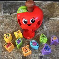 Leap Frog Baby Toy - Spin & Change Apple Sorter