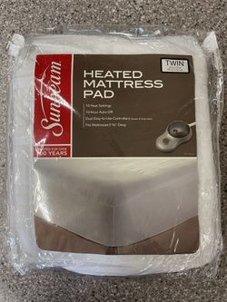 Heated Twin Sized Mattress Pad 