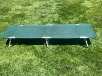 Folding aluminum cot
