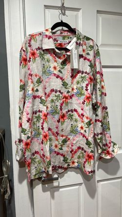 Tommy Bahama Floral Button-Up Shirt