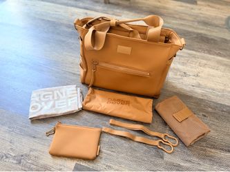 Dagne Dover Wade Camel Diaper Bag Tote