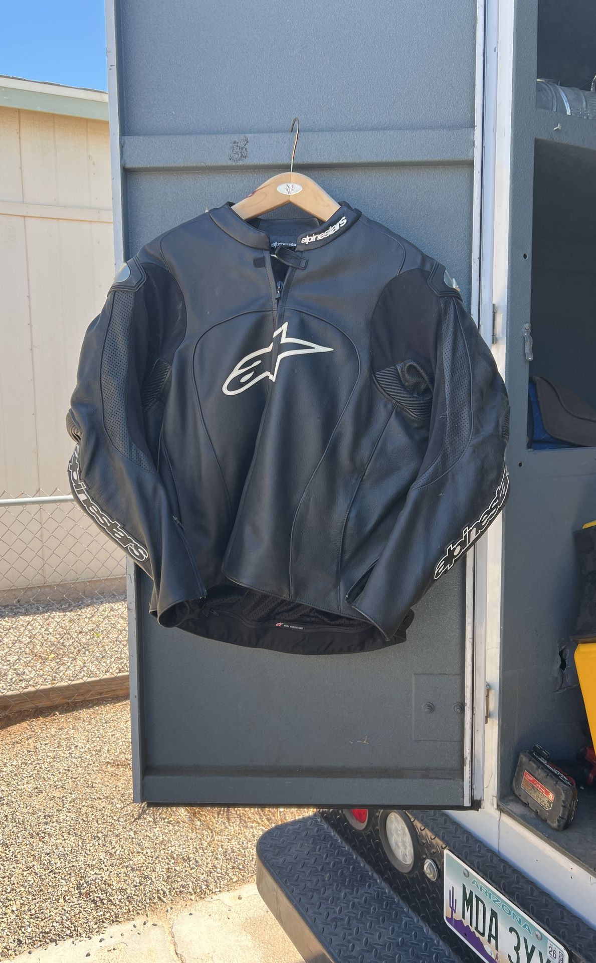 Kids Racing Jacket Alpinestar Sport Leather Race Jacket for Sale in Mohave Valley, AZ ...
