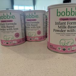 Bobbie Organic Gentle Instant Formula Milk-Based Powder With Iron