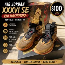 Air Jordan XXXVI SE Rui Hachimura – Men’s 8.5 / Women’s 10