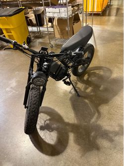 E-bike bad bird black raven