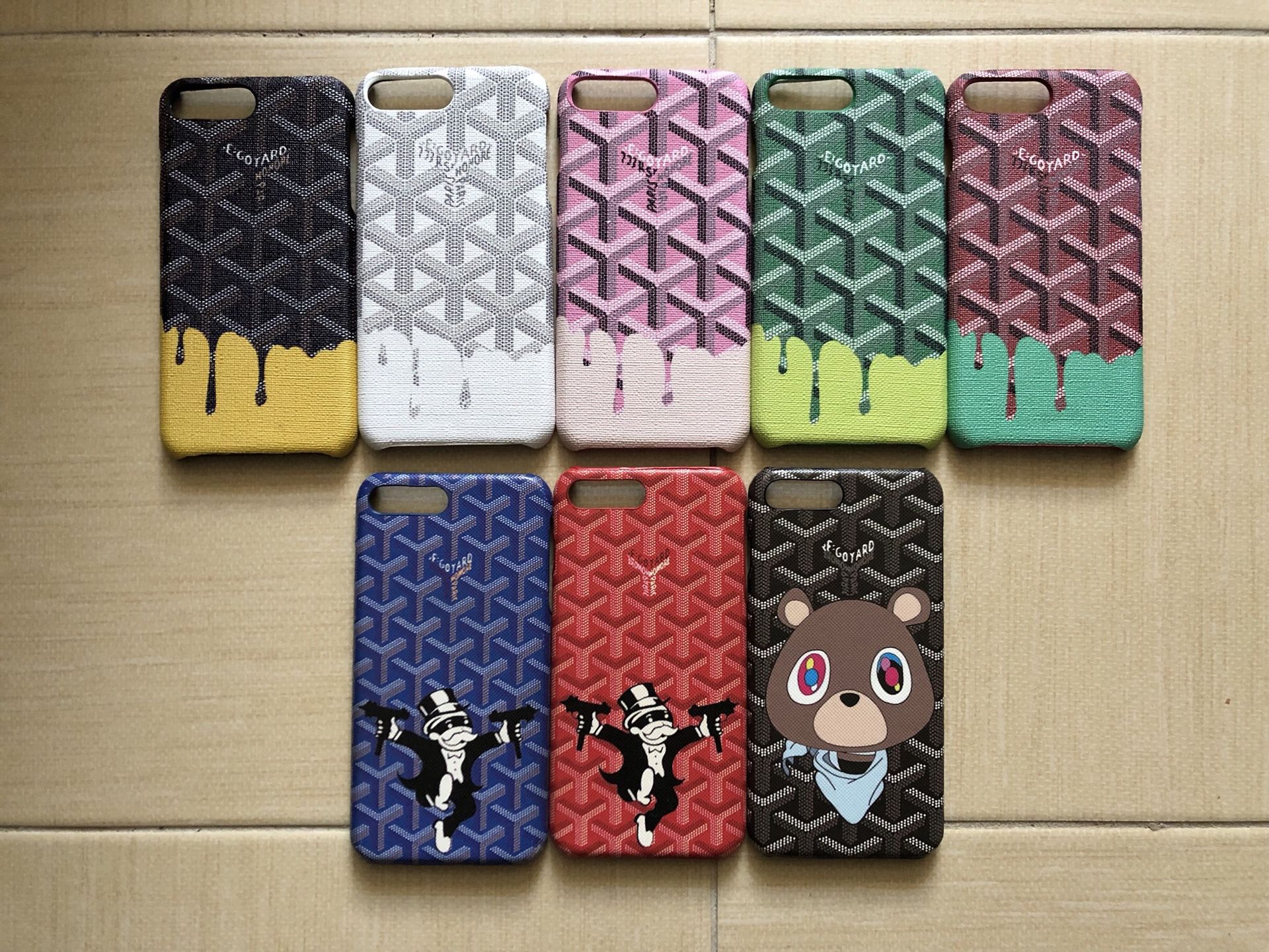 Goyard iphone cases iphone x, pluses, and regular size