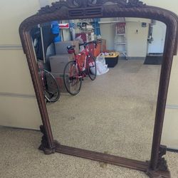 Vintage Baroque Bathroom Mirror 44" x 58"