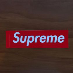 Supreme Sticker Box Logo