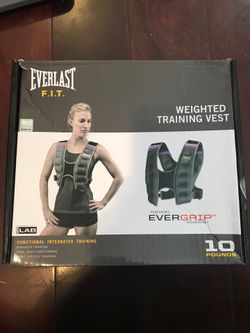 Weighted vest 10 pounds