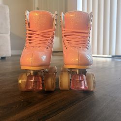 Pink skates