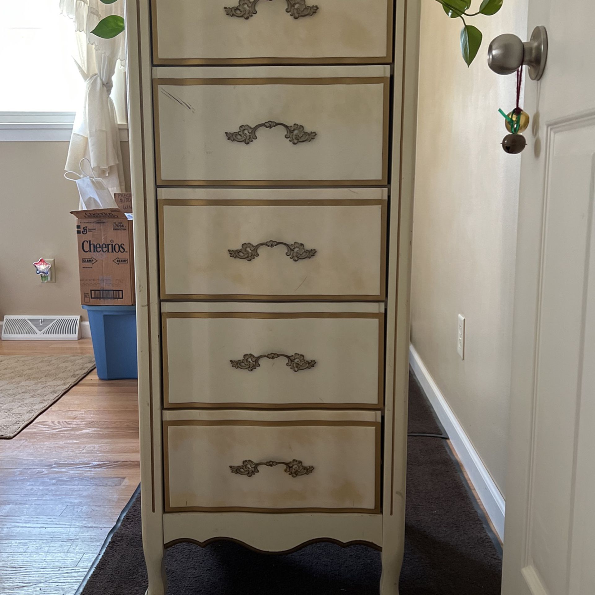 Lingerie Dresser, Nightstand And Twin Bed frame