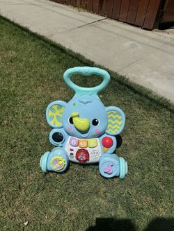 VTech Toddle & Stroll Musical Elephant Walker Musical Walking Toy