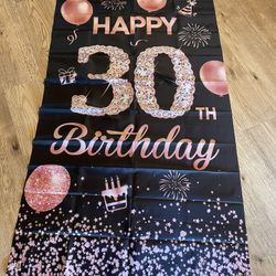 30th Birthday Decoration Supplies 