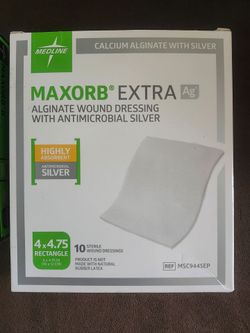 Maxisorb extra silver wound dressing