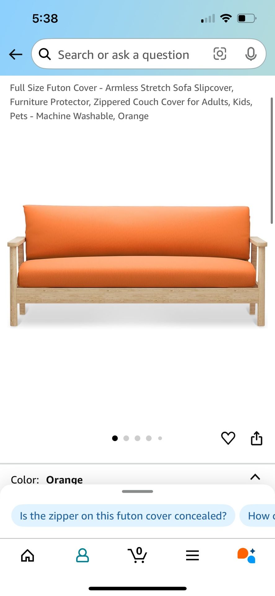 Futon Cover