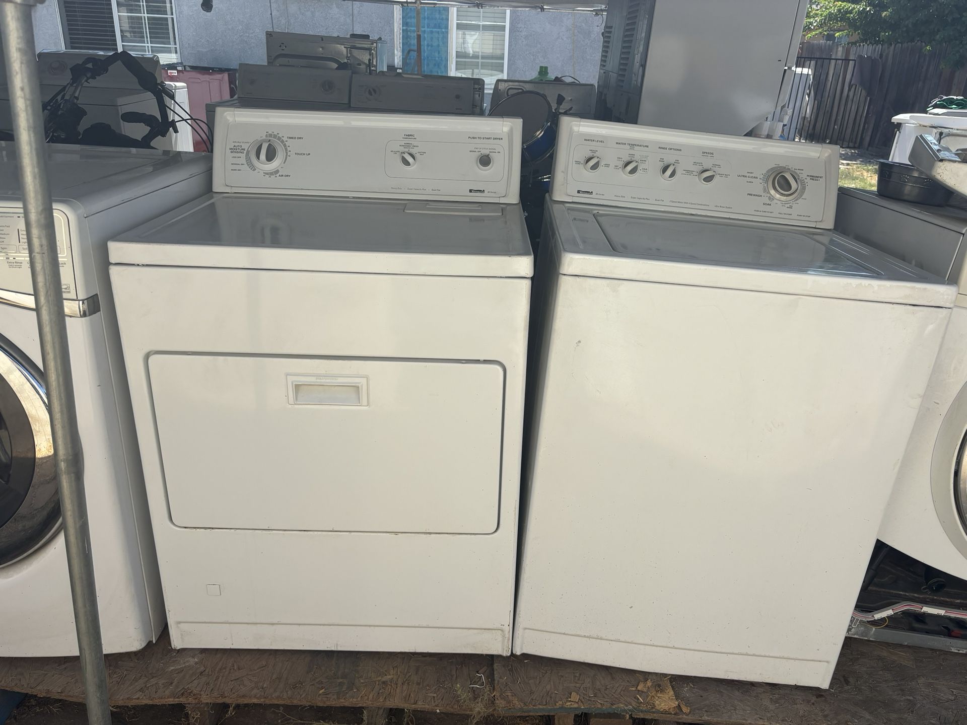 Washer And Gas Dryer Brand Kenmore Heavy Duty Everything Works Great With 2 Months Warranty