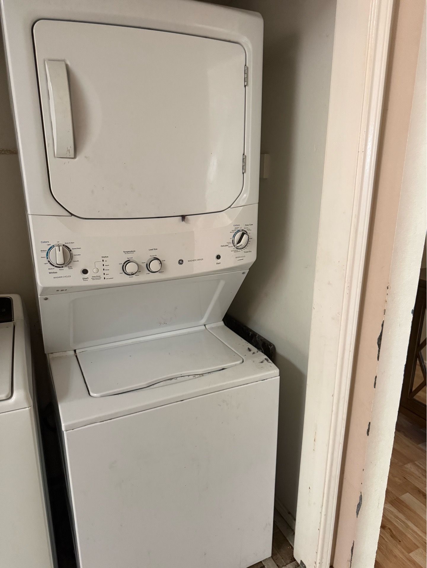 Washer and dryer
