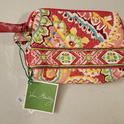 Vera Bradley Brand New Small Cosmetic Capri Melon Case