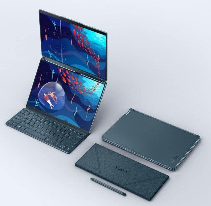 Brand New In Box Lenovo Yoga Book 9i Dual LCD 2.8K Intel Core Ultra 7 16 GB DDR5 RAM 1TB NVMe SSD Windows 11