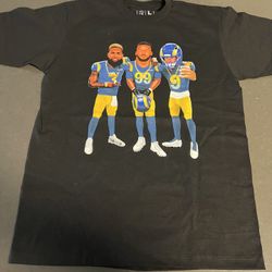 New L.A. Rams Tee Shirt Donald OBJ Stafford Sizes