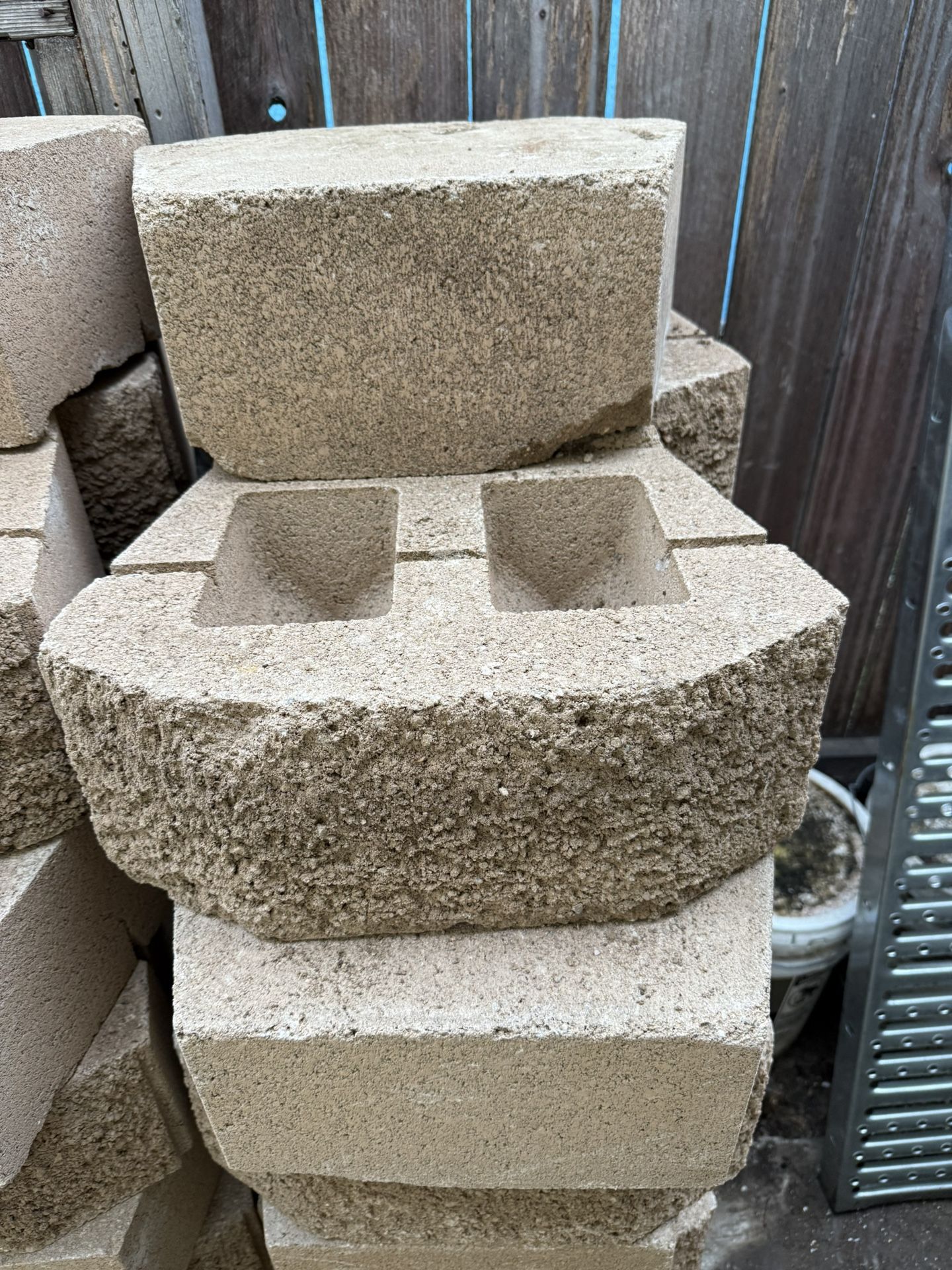 Legacy Stone 16 in. x 10 in. Concrete Garden Wall Block