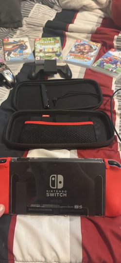 Nintendo Switch Mario Multiplayer Bundle - 6 Top Games & Extra Controllers (No Dock)