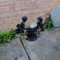 25" Outdoor Patio Art Figurine Statue Decor Garden 