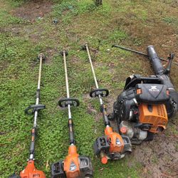 Commercial Blower And String Trimmers