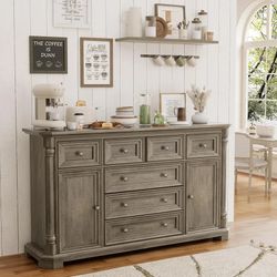 Buffet Cabinet with Drawers, New