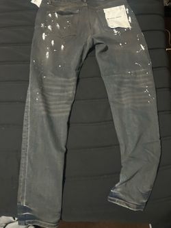 Purple jeans