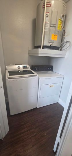 Used washer and dryer
